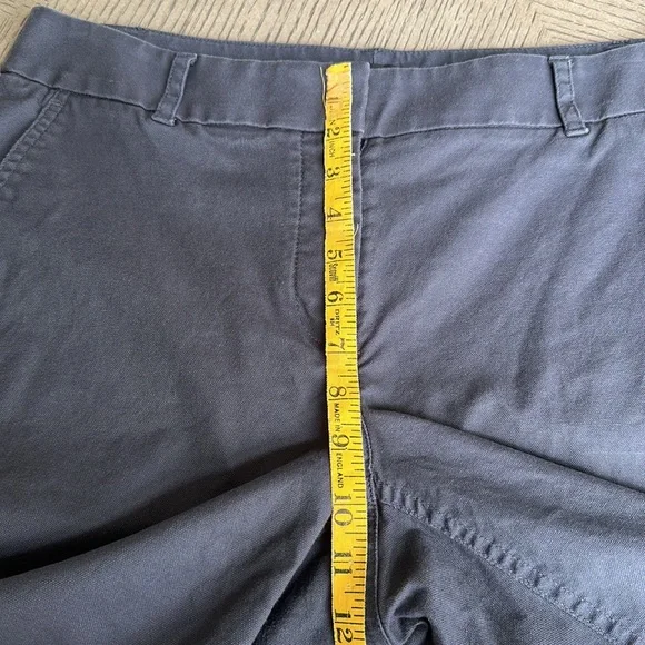 Ann Taylor LOFT - 10" Gray Tailored Women’s Bermuda Shorts - SZ 6 Julie/Curvy - Picture 6 of 9